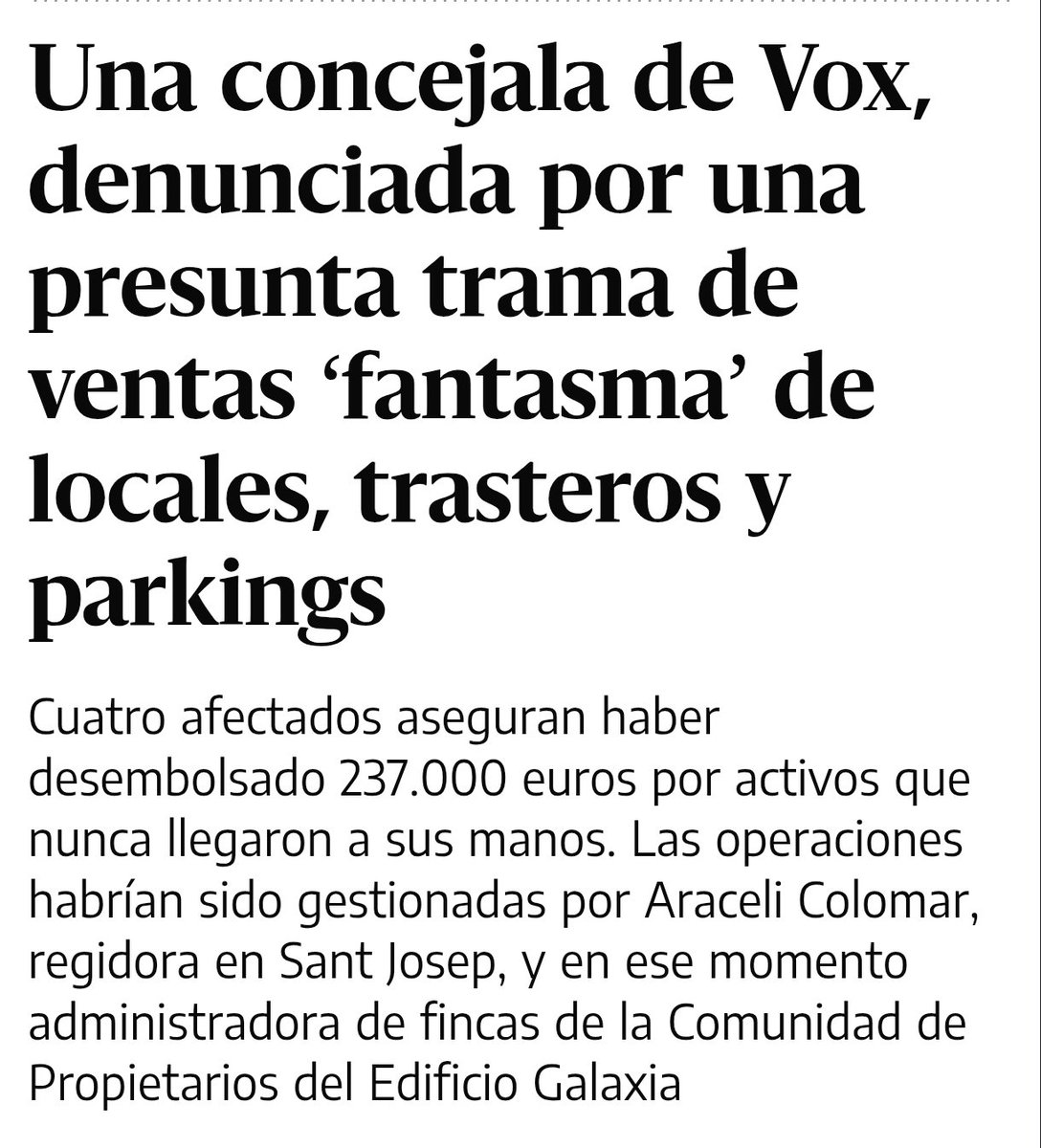 FonsiLoaiza's tweet photo. La última medida de PP y VOX en Sant Josep de Sa Talaia: multar con 150 euros por comprar una toalla a los manteros en la playa. Mientras, su concejala de VOX está siendo investigada por una trama de ventas fantasma de locales, trasteros y parkings. https://t.co/PaygkTwsIz