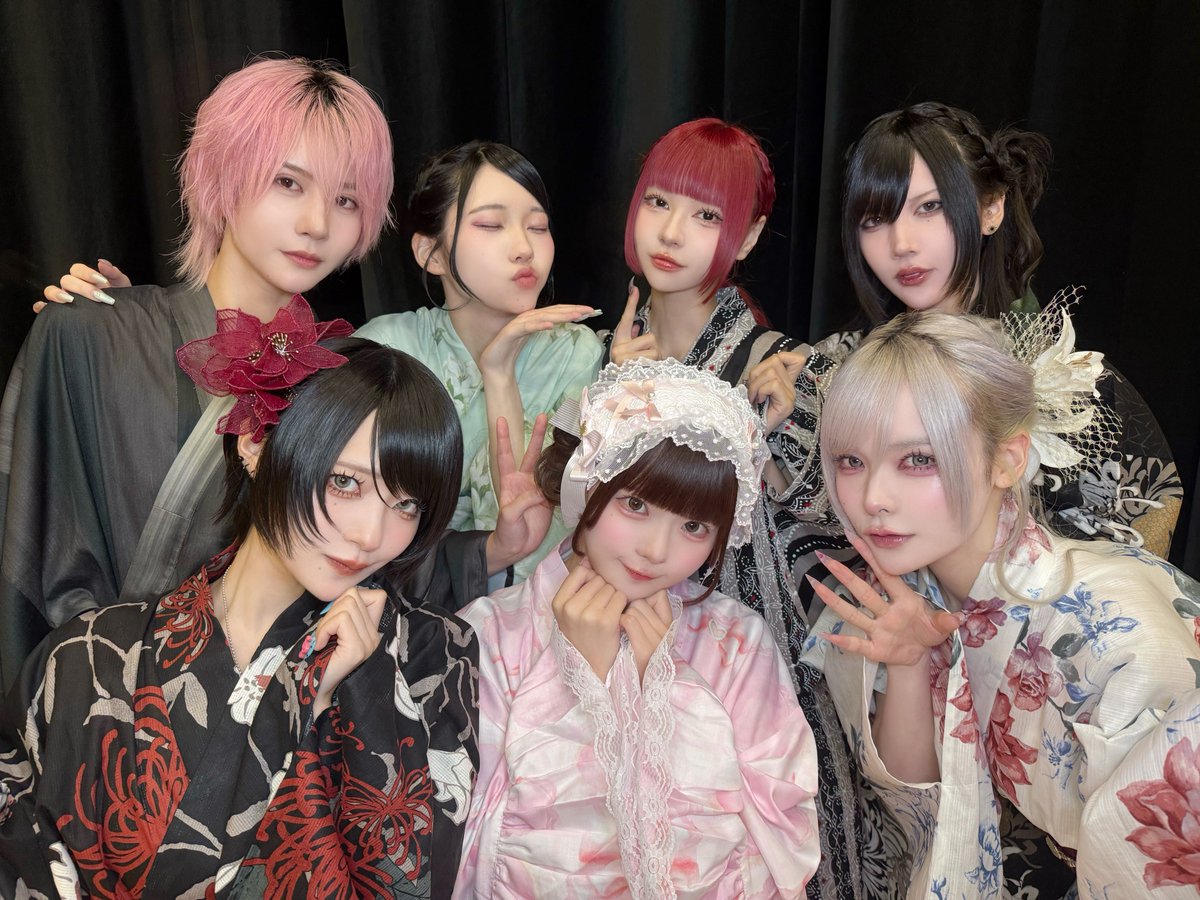 beni_noacat's tweet photo. よくこんなにタイプ違う7人が揃ったよな… https://t.co/kDmcnjzRew