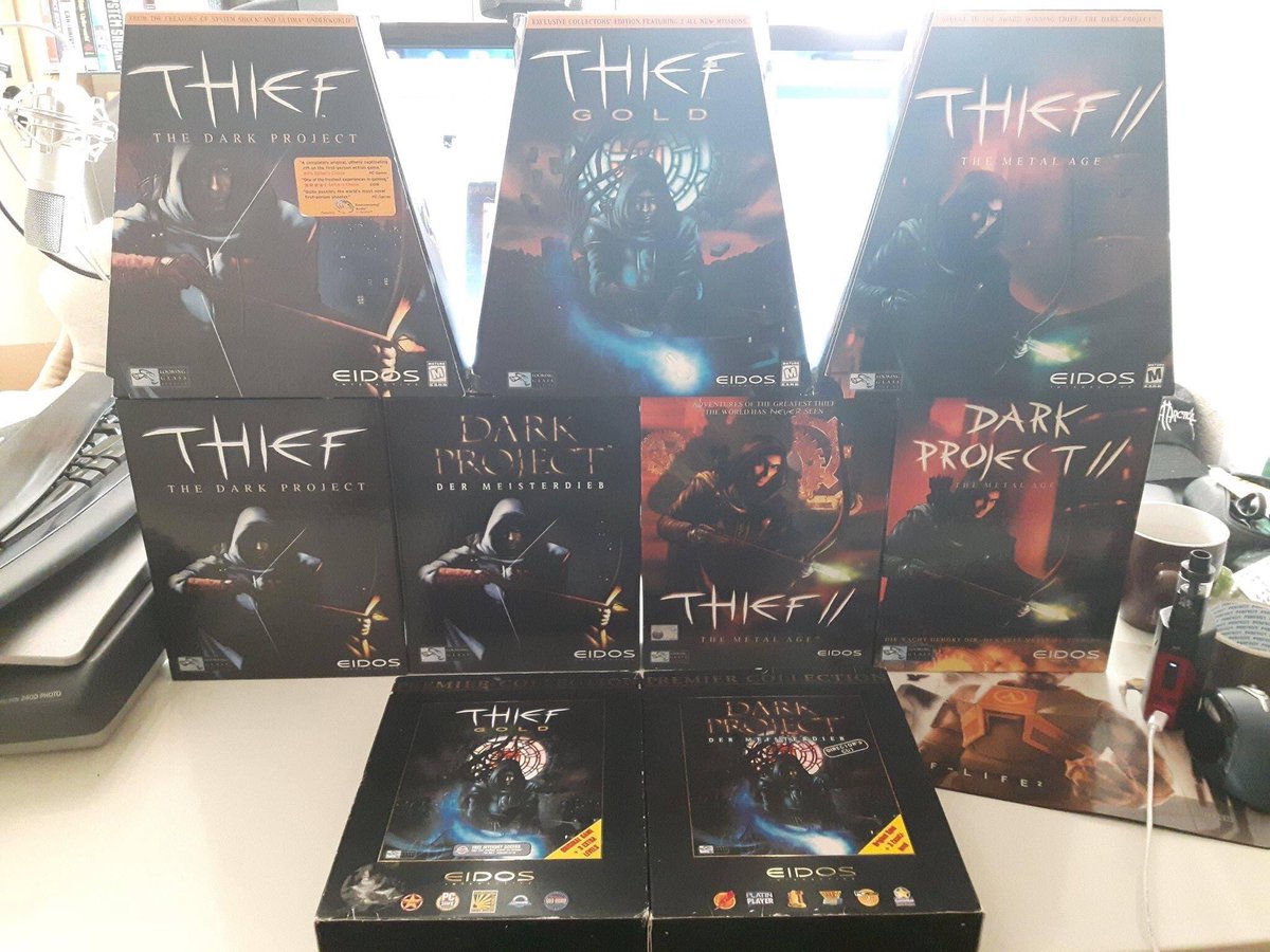 LGMuseum4510's tweet photo. #ThiefSeries #ThiefGold #LookingGlassStudios #BigBoxPCGames #RetroGames #PCGames #RetroGamer #RetroGaming #PCRetroGaming #stealth @MelhodRriperton https://t.co/yp08Gm1kkv