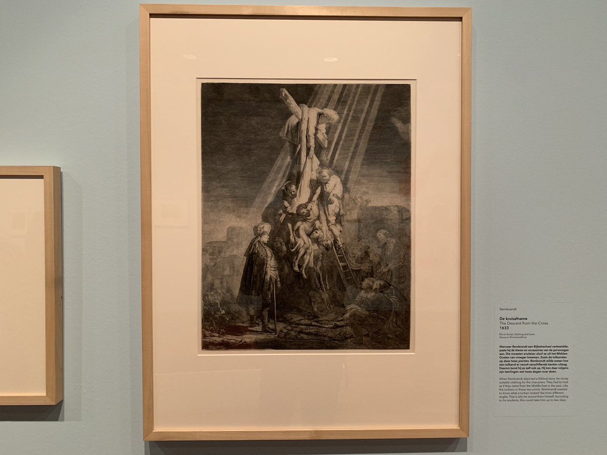 LEGRANDBLEU3's tweet photo. 7/7から国立西洋美術館で企画展 版画家レンブラントが始まりました。

アムステルダムのレンブラントハウス美術館（実際に暮らしていた家）からエッチングや素描が来日。

本当に素晴らしいので、出かけたいと思います。上野で会えるのだもの嬉しい😆

現地🇳🇱でとんちゃんも驚いていました🐽 https://t.co/n8PcbH2bP8