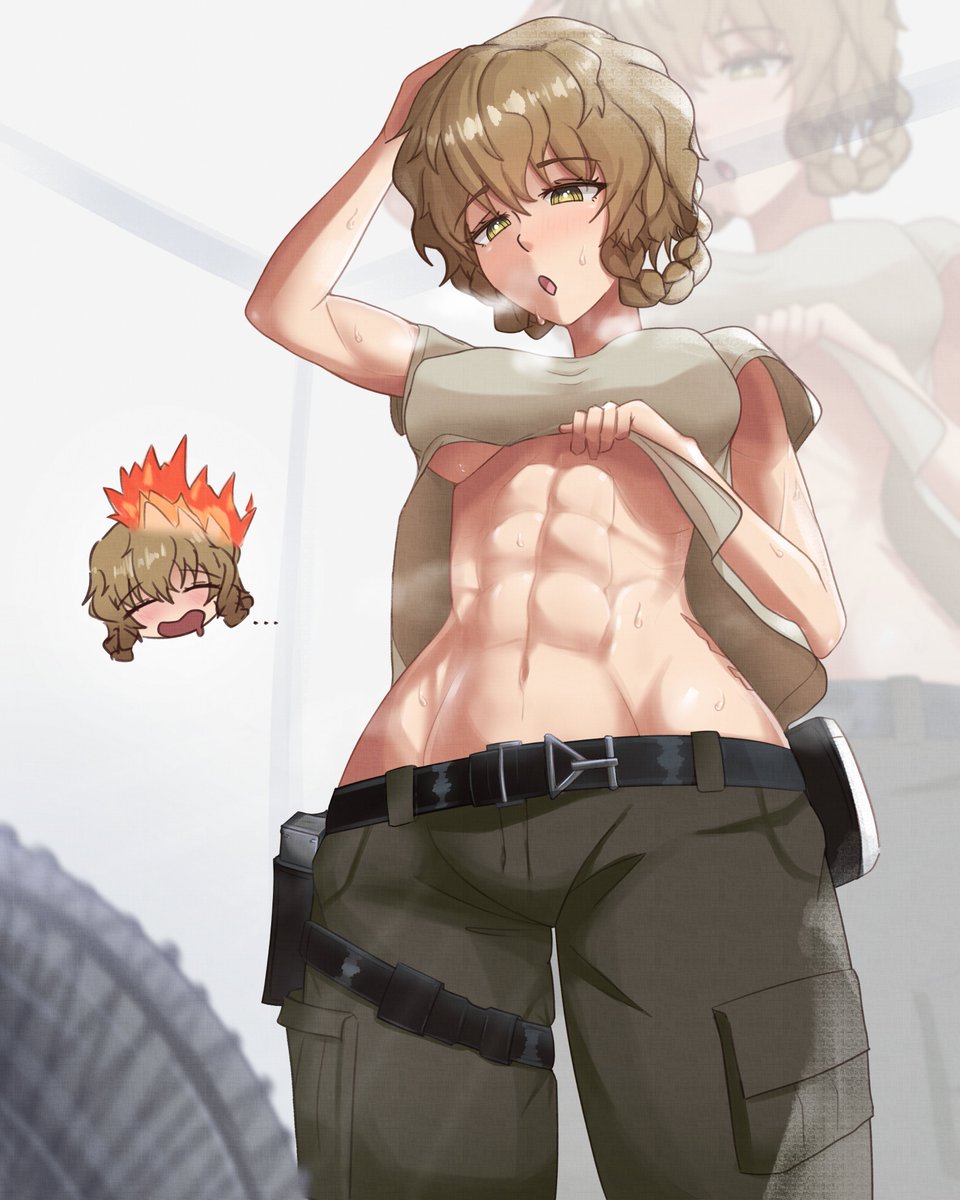 apexg0's tweet photo. suzuha cooling down https://t.co/6VVCysx7cq