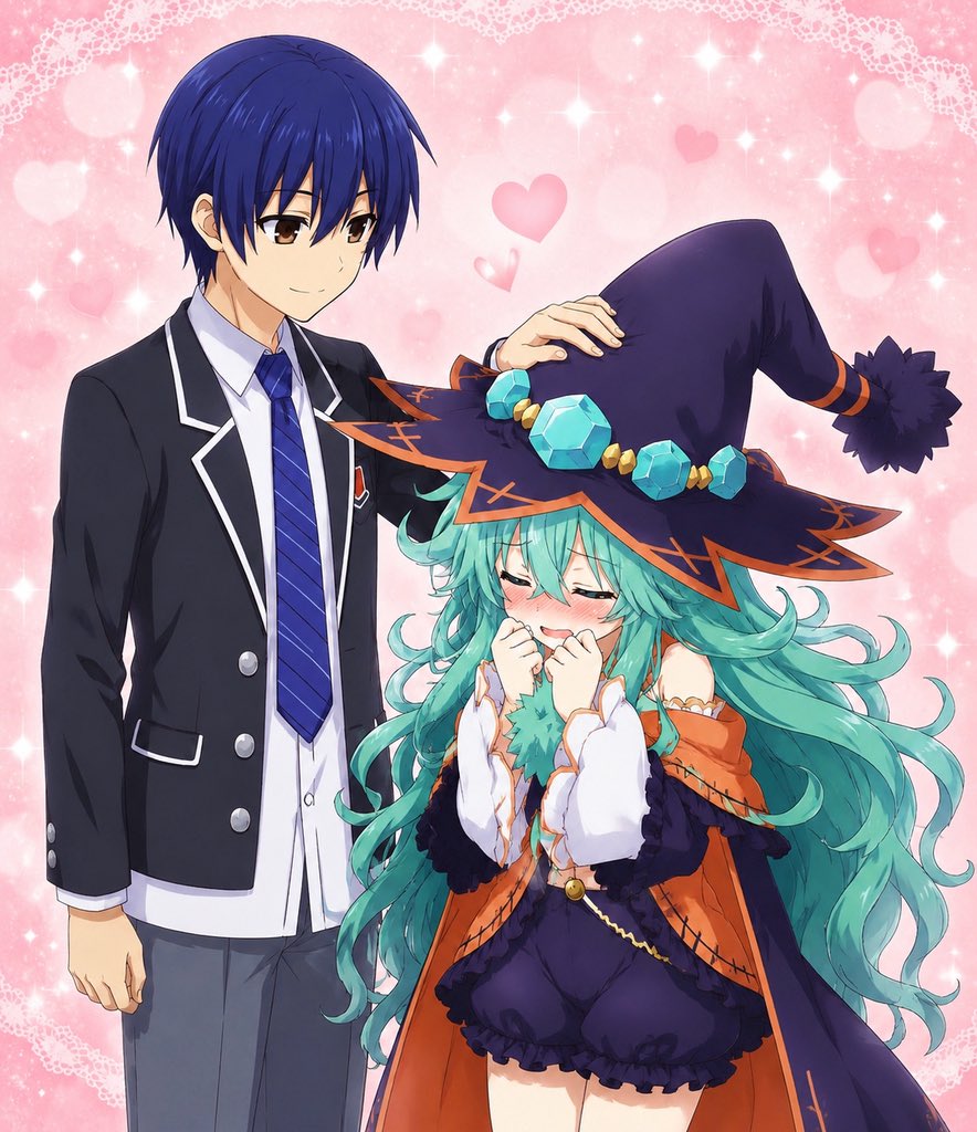 ttlm0ya's tweet photo. 七罪が士道をちっちゃくしちゃった後、攻守完全逆転しちゃったね！
四糸乃もついに士道の頭をなでなでできるようにね！

#四系乃 #七罪 #デートアライブ #DateALive #Yoshino #Natsumi https://t.co/shCTKLW2v7