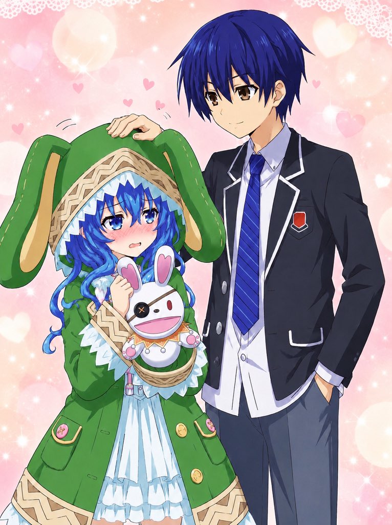 ttlm0ya's tweet photo. 七罪が士道をちっちゃくしちゃった後、攻守完全逆転しちゃったね！
四糸乃もついに士道の頭をなでなでできるようにね！

#四系乃 #七罪 #デートアライブ #DateALive #Yoshino #Natsumi https://t.co/shCTKLW2v7