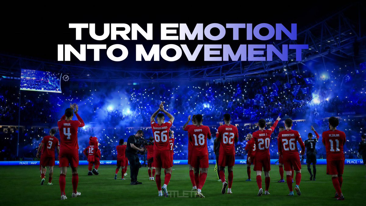Atleta_Network's tweet photo. Post-Match Emotion Needs a Route, Not a Feed

After a knockout match, fan emotion explodes fast.

Reactions, edits, shares, debates, local pride, club support. But if all of it disappears into the feed, value burns out with the timeline.

Sport needs routes for emotion to become useful.

https://t.co/BTl74th9qM shows one example inside the Atleta ecosystem: club context, leaderboard logic, content actions and campaign signals can turn fan energy into structured movement.

Atleta is the base contour behind that logic – where actions, records and workflows can stay connected across sports products.

Emotion should not vanish into the timeline