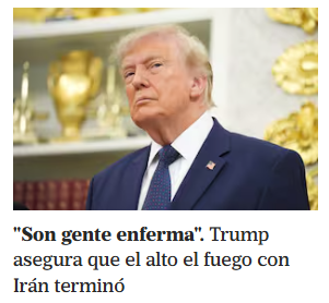 CarlosMaslaton's tweet photo. Trump fracasó completamente en su pacto con Irán. Bien previsible y advertido debidamente desde estas columnas. Le vendieron un buzón y él, con su mentalidad omnipotente, creyó que podía manejar la situación. Trump no tiene capacidad para entender la extensión del islam shiíta ni su proyecto político total desde 1979. Israel es la gran ganadora de la guerra y, en particular, estamos frente a la victoria máxima de su vida del Primer Ministro Netanyahu, que gobierna desde Jerusalem y dirige como nadie los tiempos políticos mundiales. Simplemente, tras las hostilidades de marzo y abril, se sentó a esperar el desastre que estaban haciendo JD Vance y los negociadores de su equipo, revelándole éstos información de guerra al enemigo de Teheran y a Erdogan de Turquía al que hasta le ofrecieron F-35's para que mejor arme su guerra próxima contra los judíos inspirado en el genocidio armenio de 1915 y en el holocausto nazi de Hitler. Desde estas columnas, celebramos el paso horrible dado por la política exterior norteamericano tras tener a Irán aniquilado. PD: Qatar y Pakistan no deben condicionar más las política de Washington.