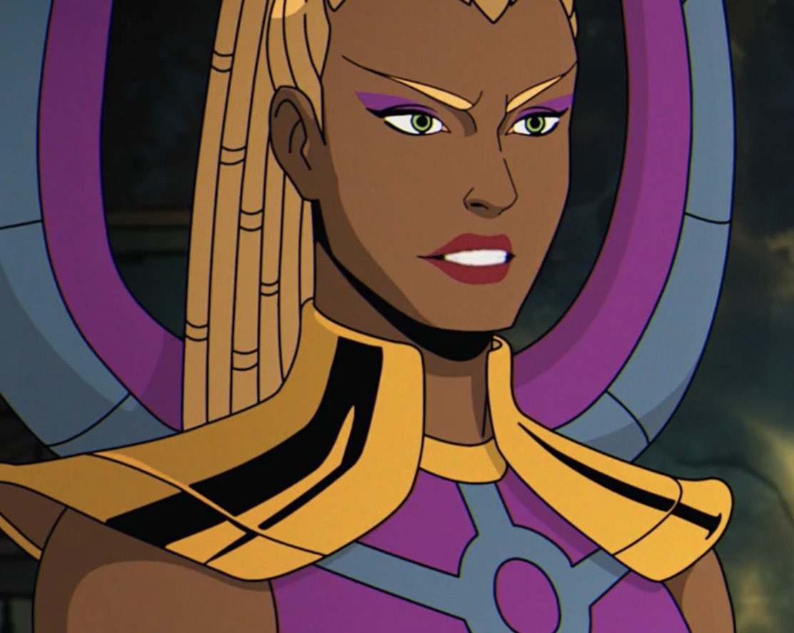 StevenTnyc's tweet photo. Did yall catch that this lady (Candra) who was in the past was in the 90s animated series as an External who gambits Thief guild paid tribute too! #xmen97 #xmen https://t.co/SXp98jCgDP