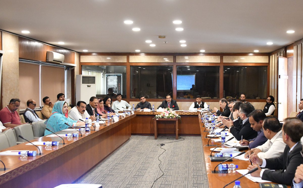 NA_Committees's tweet photo. The Standing Committee on Economic Affairs Division met today under the convenership of Dr. Mirza Ikhtiar Baig, MNA, at Parliament House, Islamabad.

#NACommittee @NAofPakistan https://t.co/28pcd6h5SQ