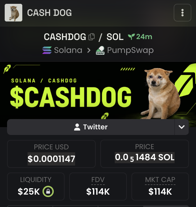 GuoShenCN7's tweet photo. First 1500 SOL address will get $CASHDOG in their wallet 👇

$100 on $cashcat would be $1,000,000 today

and now $cashdog just went live and is only at 100k market cap where as cashcat is at 100m

do whatever you want to do with this info

Ca - 8YFpCz4pxkNQxowNDyQrPmDizXQLhFF5xn87oG14pump