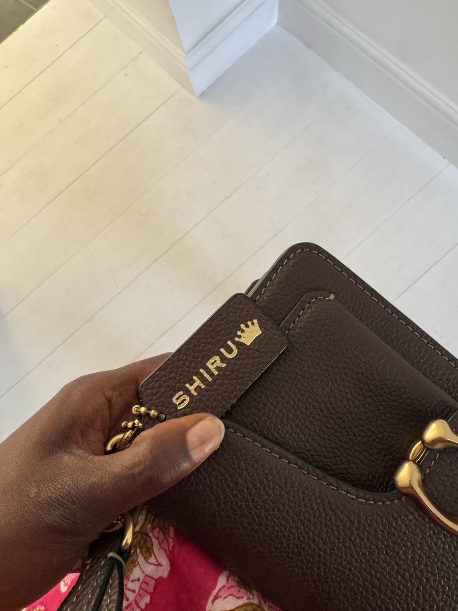 ShiruNjuguna4's tweet photo. ….I told my boyfriend how I’d like a coach bag once in passing , he said bet! And with my name on it https://t.co/8QPUieqzd6