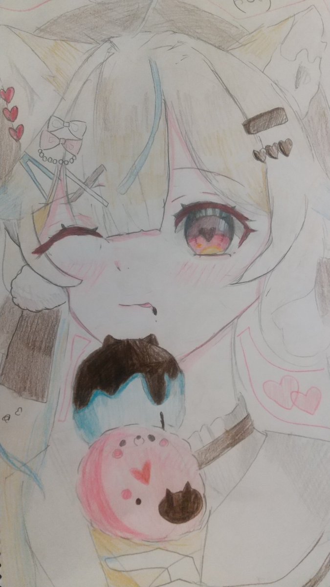 r7ozasa's tweet photo. アナログこのちゃん！
#この絵みて https://t.co/2SRvz1IzcE