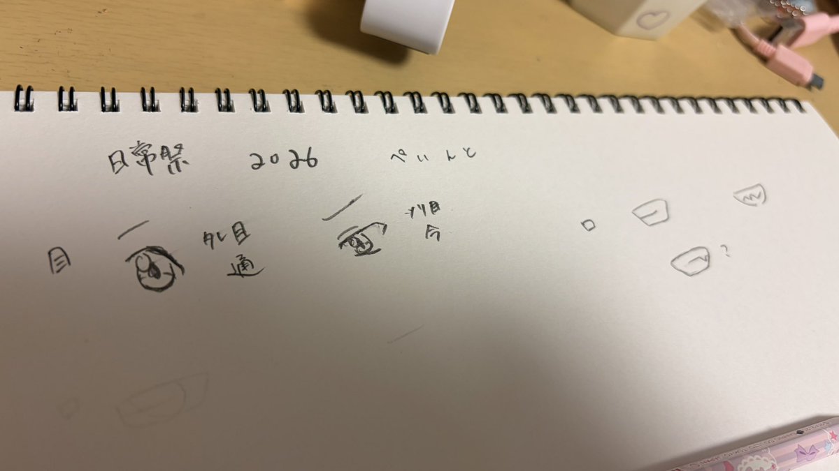 _no_nl's tweet photo. 久々鉛筆とスケッチブック引っ張り出して描いてるけど目とかどうしよう??
キービジュはつり目じゃん?せっかくなら合わせたいけどノーマルタレ目も可愛いんだよ https://t.co/D8a2EzeYDJ