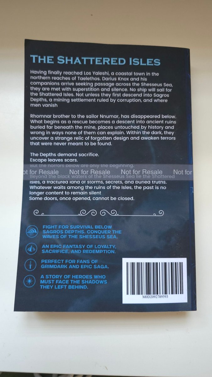 RichardLD810's tweet photo. My second novel in the my series is set to release august 23rd 2026!
Finally got my hands on the author copy and I am so excited!
#indieauthor #amwriting #writingcomnunity #readingcommunity #readersofX #booktok #indiebooks #bookseries https://t.co/GfXvcHC3D7