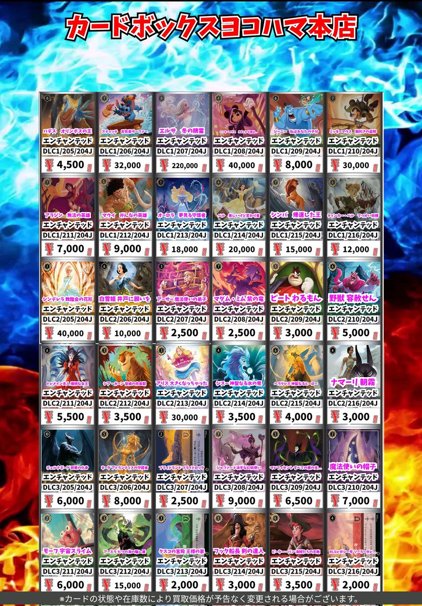 ディズニー・ロルカナ買取情報！ スティッチ お気楽サーファー ｴﾝﾁｬﾝ