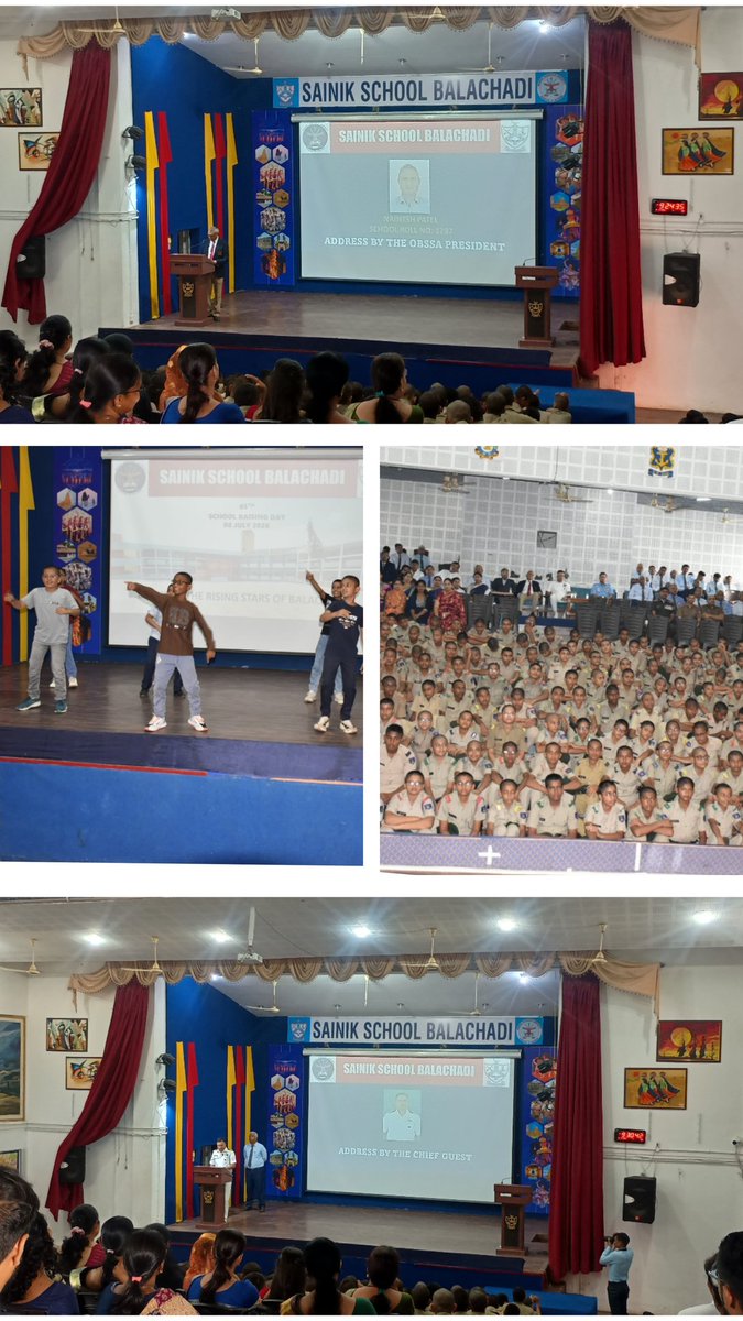 ssbjam11's tweet photo. SAINIK SCHOOL BALACHADI MARKS 65TH RAISING DAY WITH PRIDE, PATRIOTISM &amp; HONOURING TRADITION TO INSPIRE FUTURE LEADERS https://t.co/EWDPtehdDW