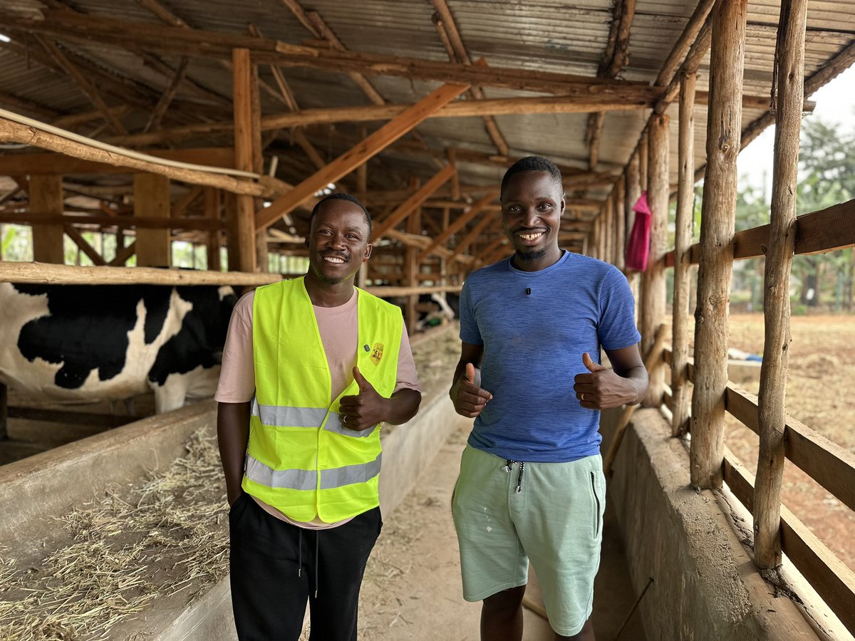 SightFarm1's tweet photo. A pleasure having fellow Farmers at Farm @MasabaDaniel  👌 https://t.co/X0gUFs3rlK
