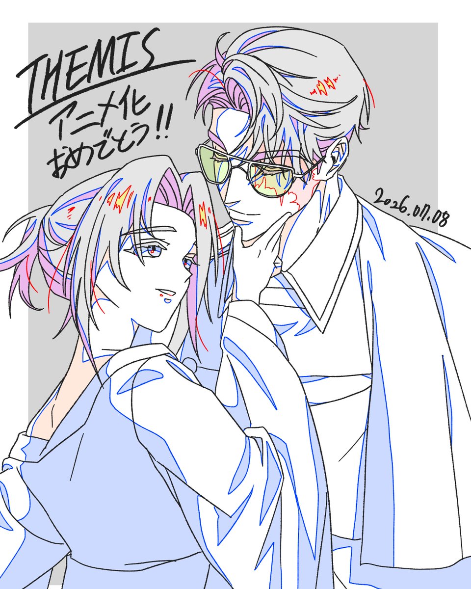 DAVID_HART_09's tweet photo. ⚖️ 『THEMIS』 TVアニメ化決定！！ ⚖️

​皆様の熱い応援のおかげで、ついに『THEMIS』のTVアニメ化が決定いたしました！🎉

​アニメ化を記念して、素敵な記念イラストが到着！✨
本作での活躍も期待してください！

​Illustration: @OS4_54 様 https://t.co/Pa5FnAAYEa