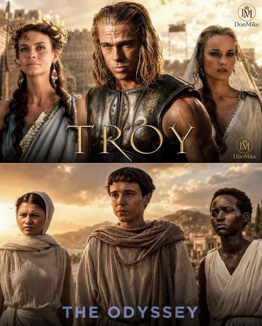 Time_TravelerQ8's tweet photo. لا شك أن The Odyssey سيكون من أضخم أعمال هذه السنة. يكفي أنه من إخراج العبقري كريستوفر نولان، مع ميزانية ضخمة، وإنتاج هائل، ومؤثرات بصرية استثنائية.

لكن ما أرفضه هو تحريف التاريخ لإرضاء توجهات معينة و وضع علامة ✔️ لإتمام أجندة تخوّلك للترشح للأوسكار https://t.co/n46BswWzzm