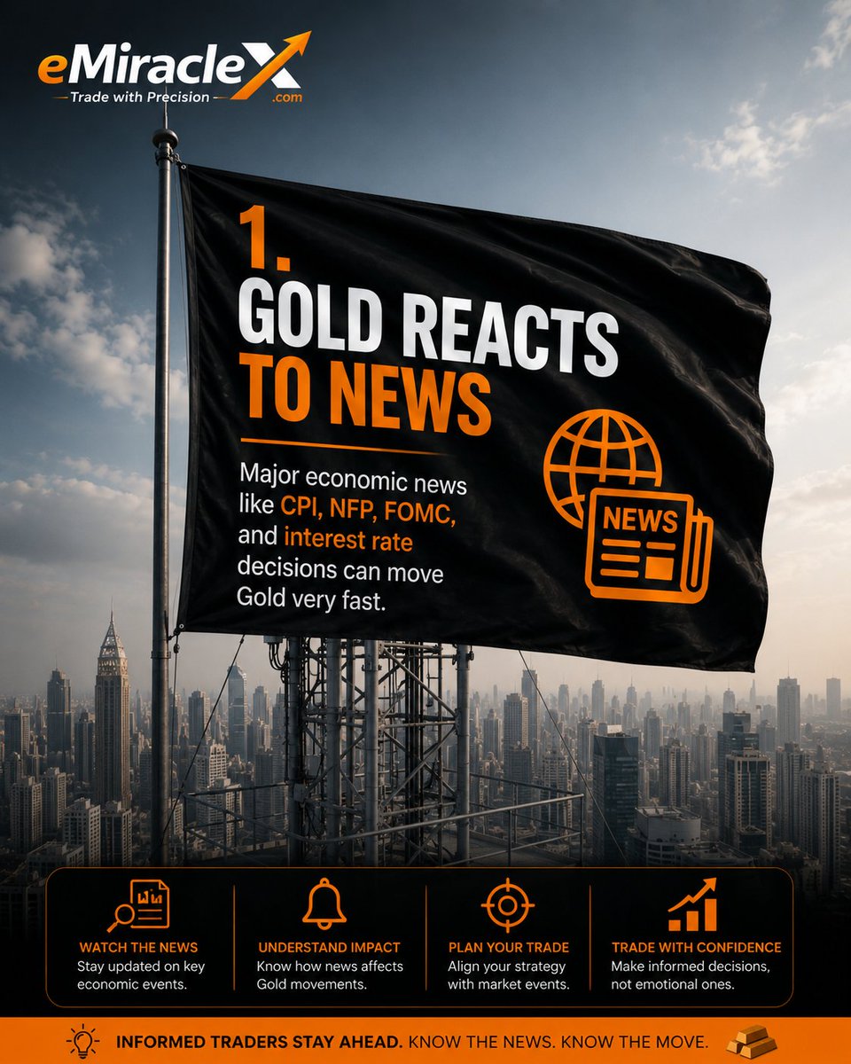 eMiracleX's tweet photo. 1-4/6
5 Things Every Gold Trader Should Know..
#forextrading #forexsignals #forextrader #fxtrading #forexmarket #currencytrading #pips #scalping #forexstrategy #smartmoney https://t.co/63wLcZsm1j