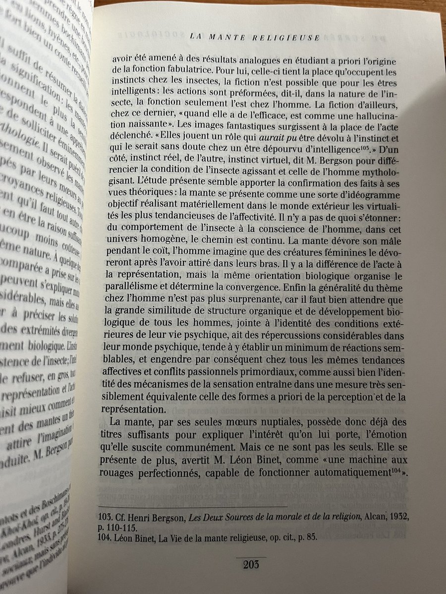 ElstirGlass's tweet photo. Sur Bergson et les mantes religieuses

 « [La fiction] quand elle a de l’efficace, est comme une hallucination naissante. » https://t.co/PK64iaOxVN