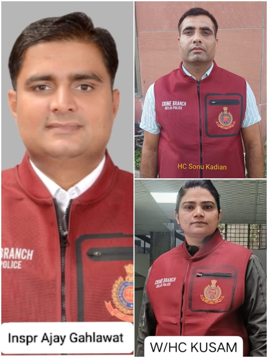 Crime Branch Delhi Police tweet media