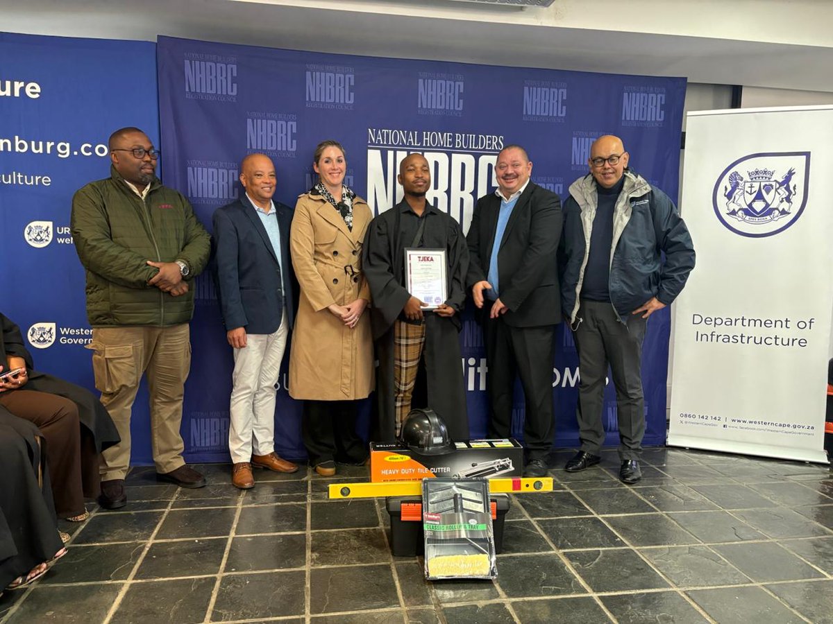 NHBRC's tweet photo. Together, we're empowering youth and building South Africa's future workforce.
#NHBRC #ProudToServe #SkillsDevelopment #YouthEmpowerment #TJEKATrainingMatters #FutureBuilders https://t.co/tUTZqdTMGT