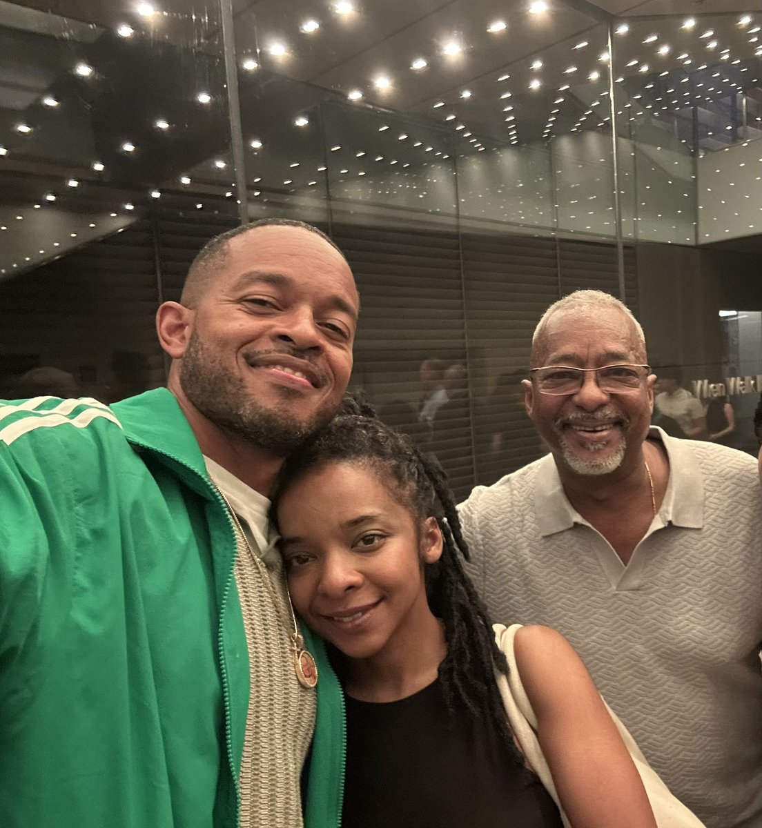 ItsRandyStacks's tweet photo. My cousin Tony award-winning actress Kara Young at last nights showing for the Whoopi Monologues. https://t.co/hW2idzgQbo