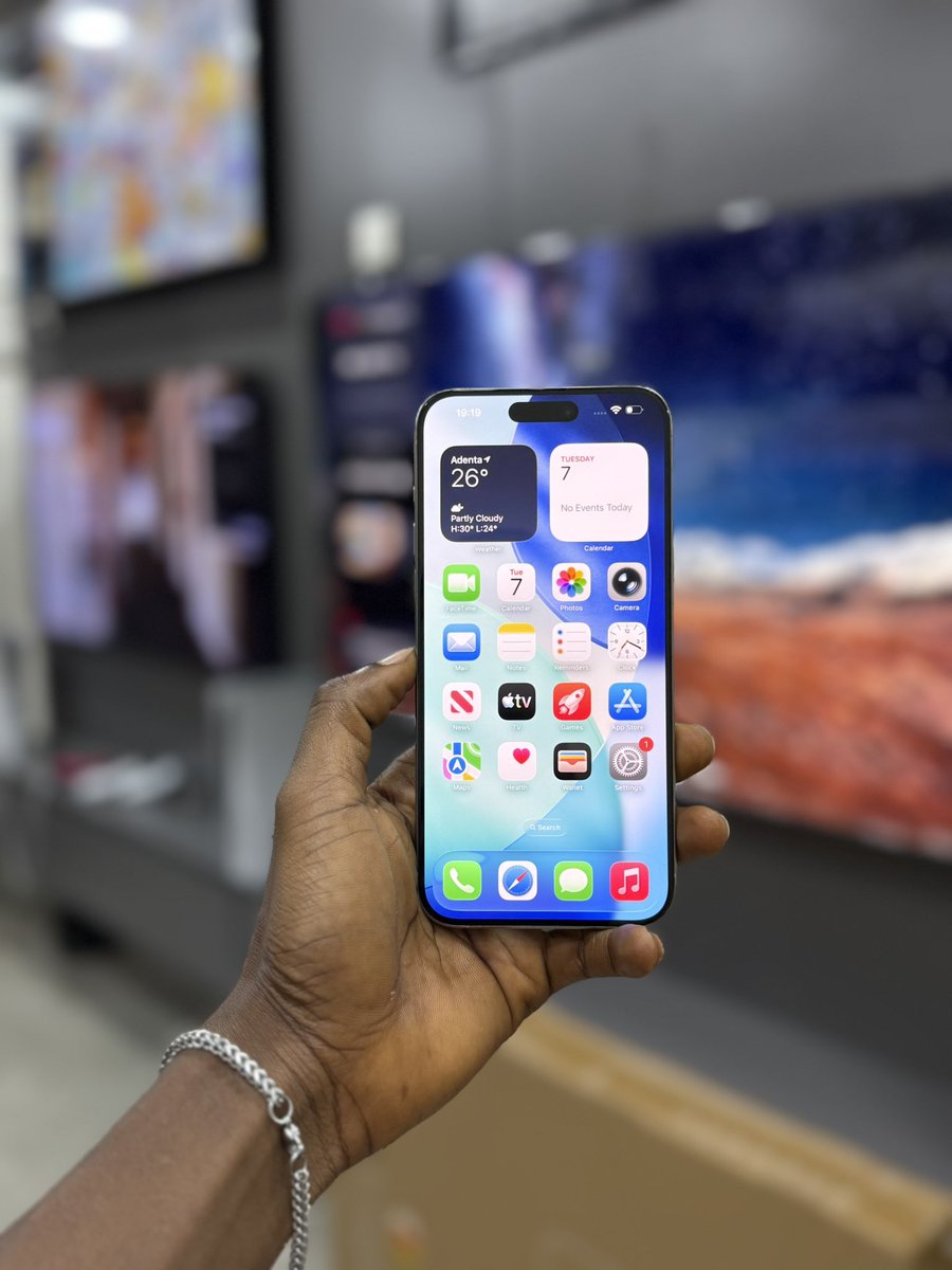 manager___20's tweet photo. iPhone 15 Pro Max 256gb sim unlocked 
86%

GH₵ 7,299

Talk to us !
☎️053-600-7566 https://t.co/hGSjKRiCrQ