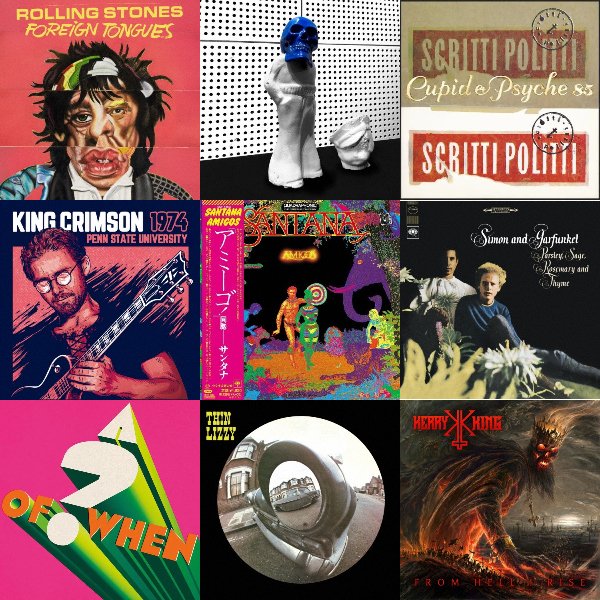 TOWER_Rock_Pop's tweet photo. 【洋楽ロック🎸】
今週発売の注目作はURLからチェック⚡️
https://t.co/oYn8lSKCUC
#TheRollingStones
#JackWhite
#ScrittiPolitti
#KingCrimson
#Santana
#SimonAndGarfunkel
#PandaBear #SonicBoom
#ThinLizzy
#KerryKing
#Sepultura
#DieSpitz
#Periphery
etc...
※輸入盤は発売延期の可能性もございます。
#タワレコ洋楽