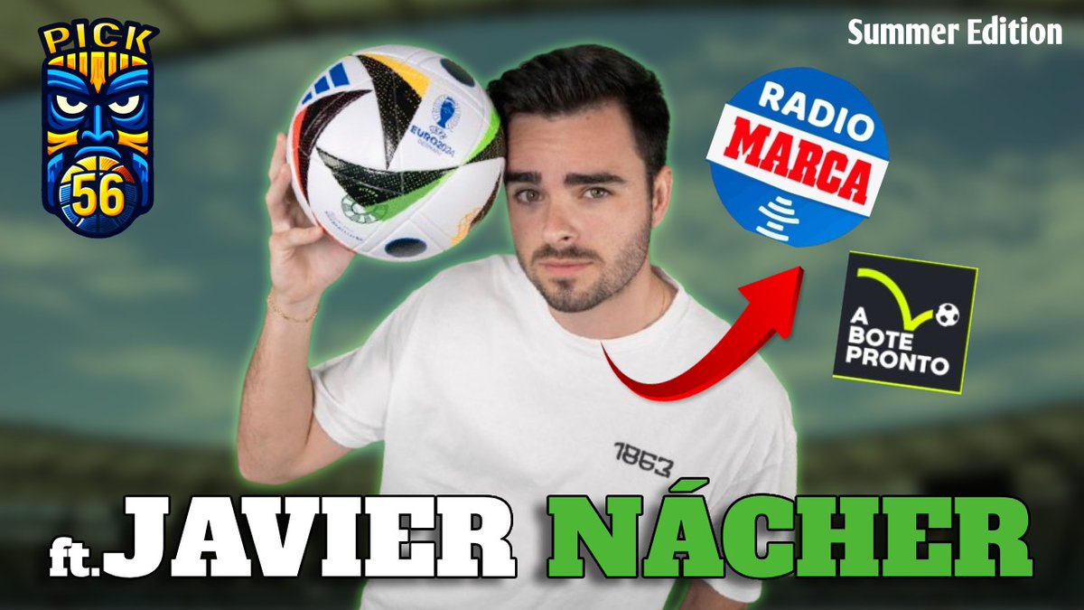 Pick56_Podcast's tweet photo. Hoy tenemos un invitado muy especial en el primer summer edition de la temporada, nos acompaña don @JaviNacher7 para contarnos su trayectoria en el periodismo deportivo :)

Enlaces en la respuesta ⬇️⬇️ https://t.co/y4GIrz8GZh
