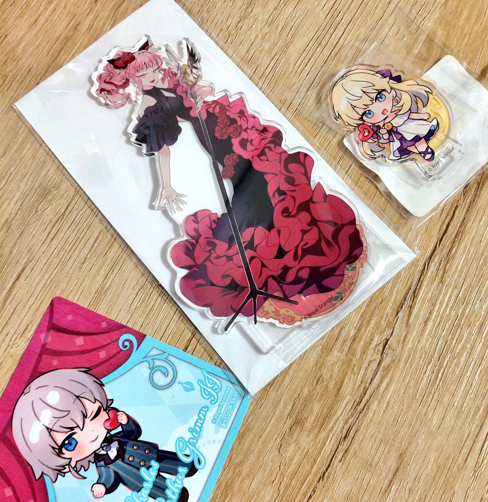 pinotoco's tweet photo. めちゃくちゃ楽しかったー
グッズ激カワだしでもう大満足🫰🫰🫰
#RoyalScandal https://t.co/2JdGbuIUQw