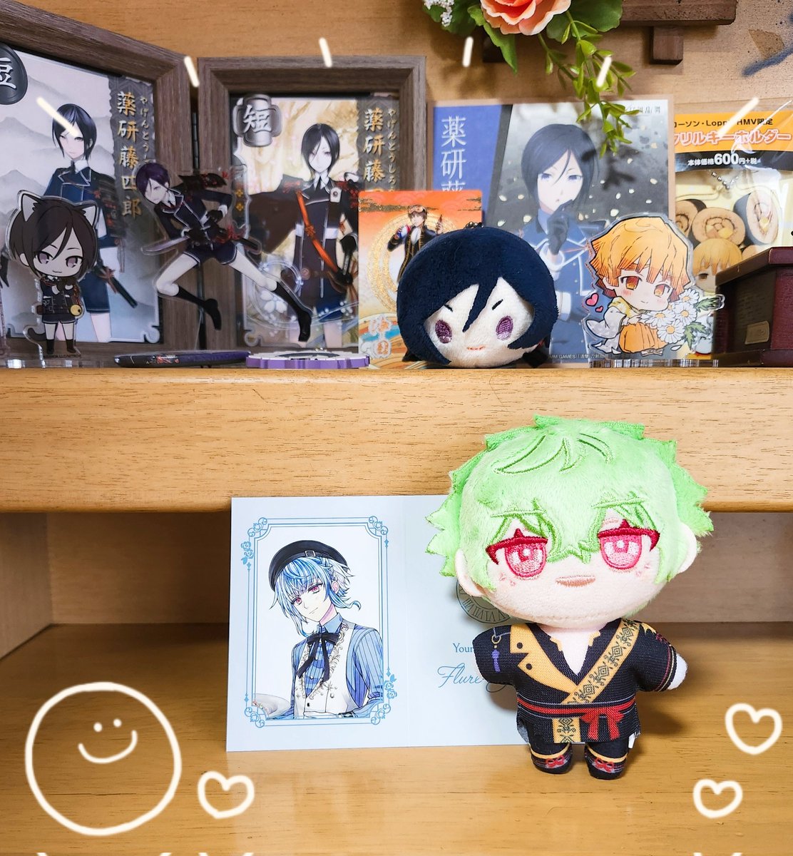 mitsu08405188's tweet photo. 無事にぬいパル来ました。
アニメイトさんありがとう、可愛いです♡
想定してたよりもちいこき命だった。
特典はフルーレくん。
皆、ハナマルをよろしくね。 https://t.co/9OZTpVNry5
