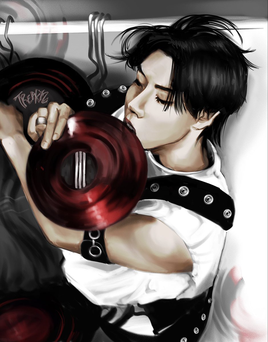 Treakyzzz's tweet photo. Rockstar Han Era ❤️‍🔥🎸🖤
#hanjisung #emosung #fanart #skzart #straykids #han #straykidsfanart #rockstarhan #digitalart #skzfanart https://t.co/KwpTpuFVmv