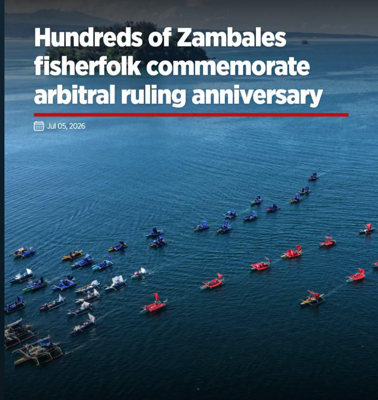 Migrel4's tweet photo. West Philippine Sea very much belongs to fishermen. 

Those civilians have always been harassed by China. 

The arbitral ruling is very significant for them. @MalayaIrredenta @leisbeth_recto https://t.co/3uhFOSRQc2