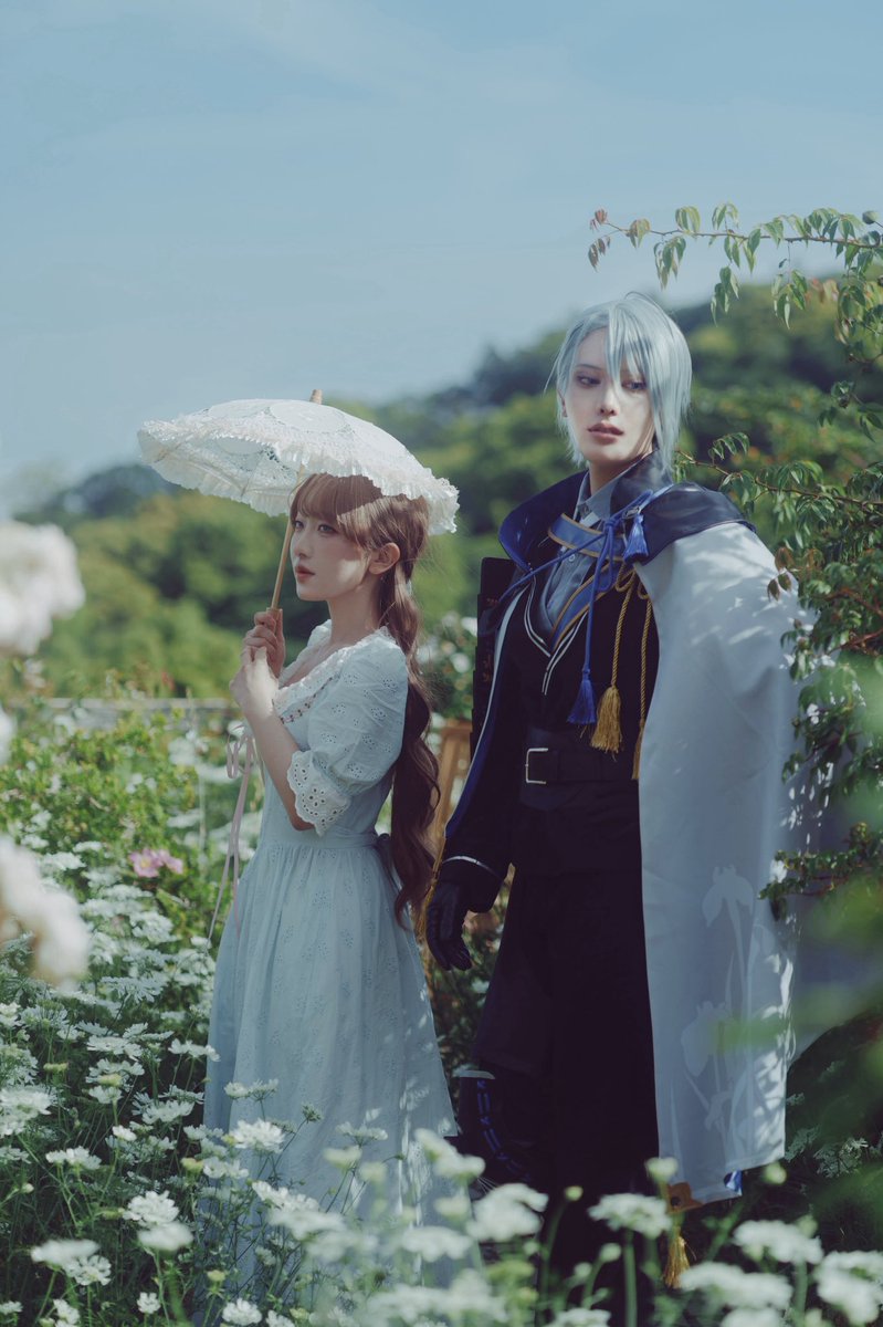 nisyK99's tweet photo. cos/刀剣乱舞 刀さに(ちょぎさに)

山姥切長義：@spp_kanoe 
審神者：@ayachan_oo30 https://t.co/5OyRqi9ERv