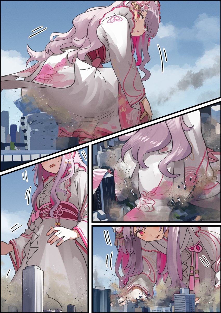 corpsmanWelt's tweet photo. 依頼で描いた巨大娘です https://t.co/E3AqZoPNuf