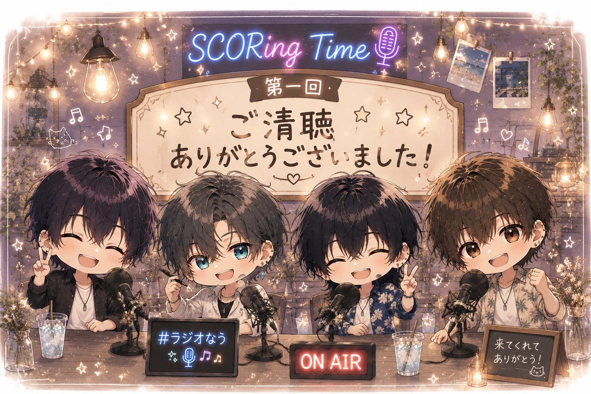 SCORingTimu0704's tweet photo. ７月５日 第一回放送来てくれた方ありがとうございました❗ https://t.co/5Jdl3lKGbf
