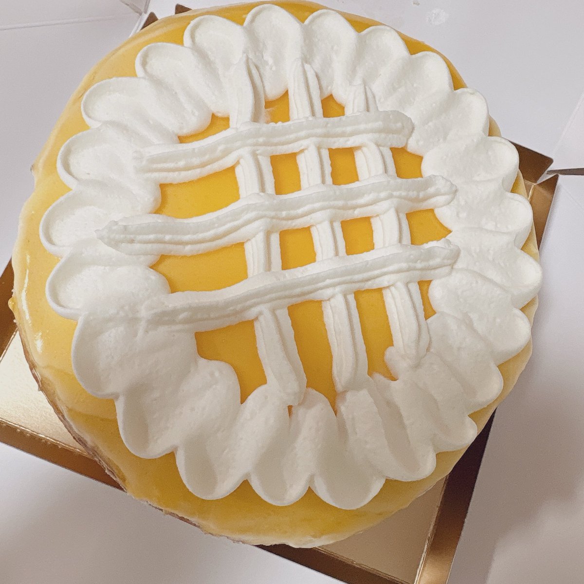 ユーハイムのレモンパイ🥧🍋やっと食べれた！ 昨日まで七夕限定やった