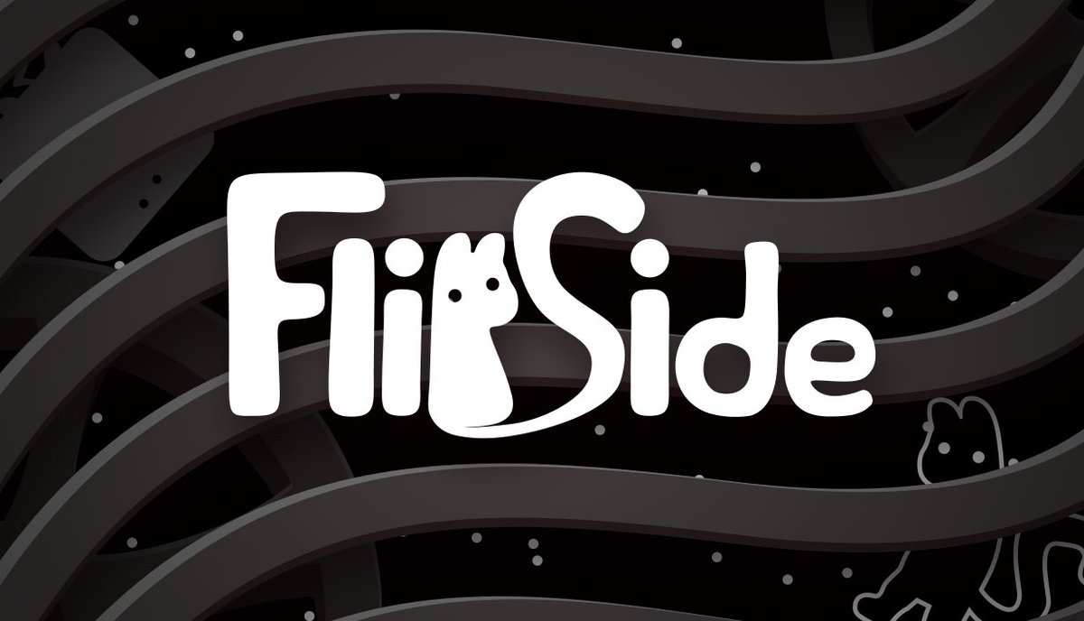 2manyglasses_'s tweet photo. Well, we're still working on Flipside. What do you think about this new logo?

#gameasset #godot #indiegamedev https://t.co/tSLnaD8bXg
