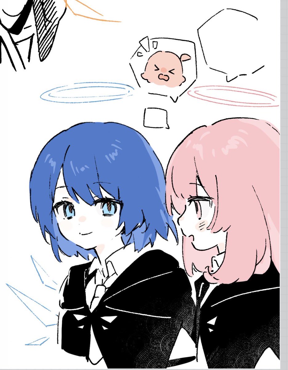 Maymeriko's tweet photo. 想象了一下 https://t.co/cu781fuYGU