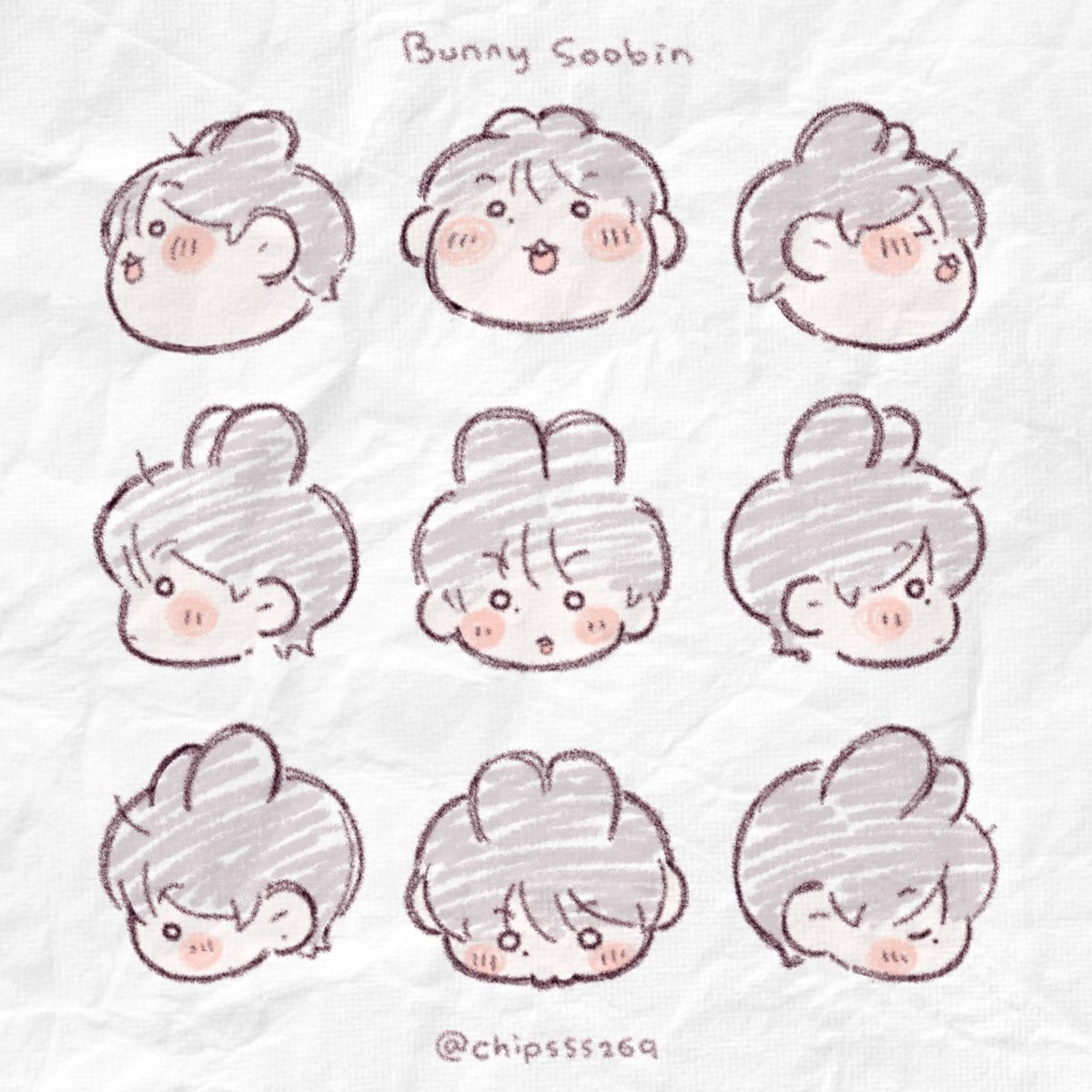 chipsss269's tweet photo. 🐰
肥肥兔兔各角度大图鉴
有参考！参考原图©️0x0_mofu
#SOOBIN https://t.co/uhy6qQDzG7
