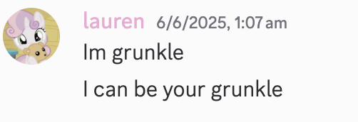 yuriousitykills's tweet photo. @sobr4u omg being a Grunkle is my dream this is the best day of my life https://t.co/9XGUARqvcl