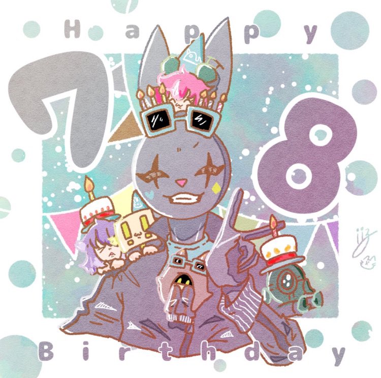 iikoo_0703's tweet photo. #かるてっと誕生祭2026
#bintrollFa 
お誕生日おめでとうございます🐰🎊 https://t.co/FpLacAXg3W