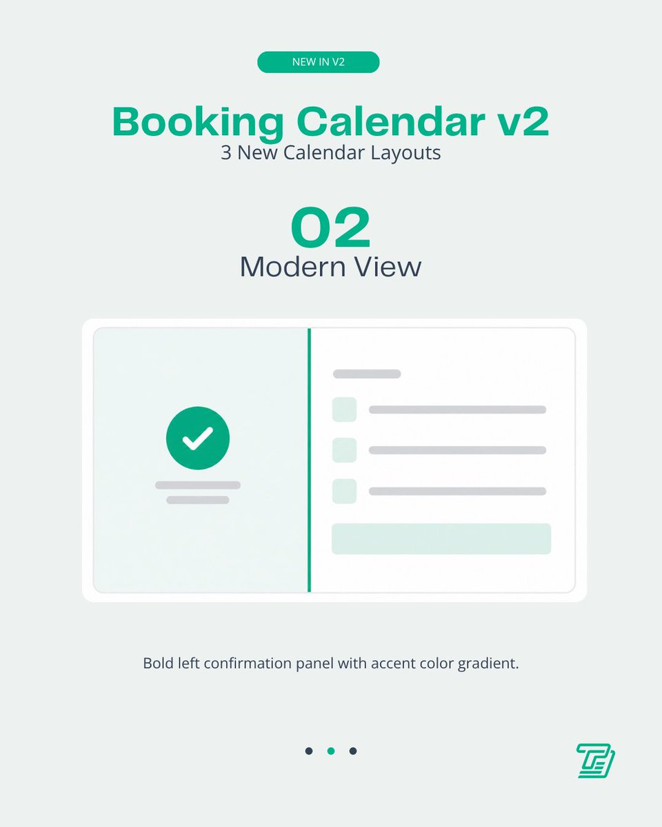 HiSharifur's tweet photo. One lesson from building SaaS:

The best updates aren't always the biggest — they're the ones users feel every day.

Today we're shipping Booking Calendar V2 for @taskipapp .

A cleaner UI, smoother scheduling, better availability management, and an overall faster booking experience.

Lots more coming. 🚀

#buildinpublic #SaaS #startup #Taskip