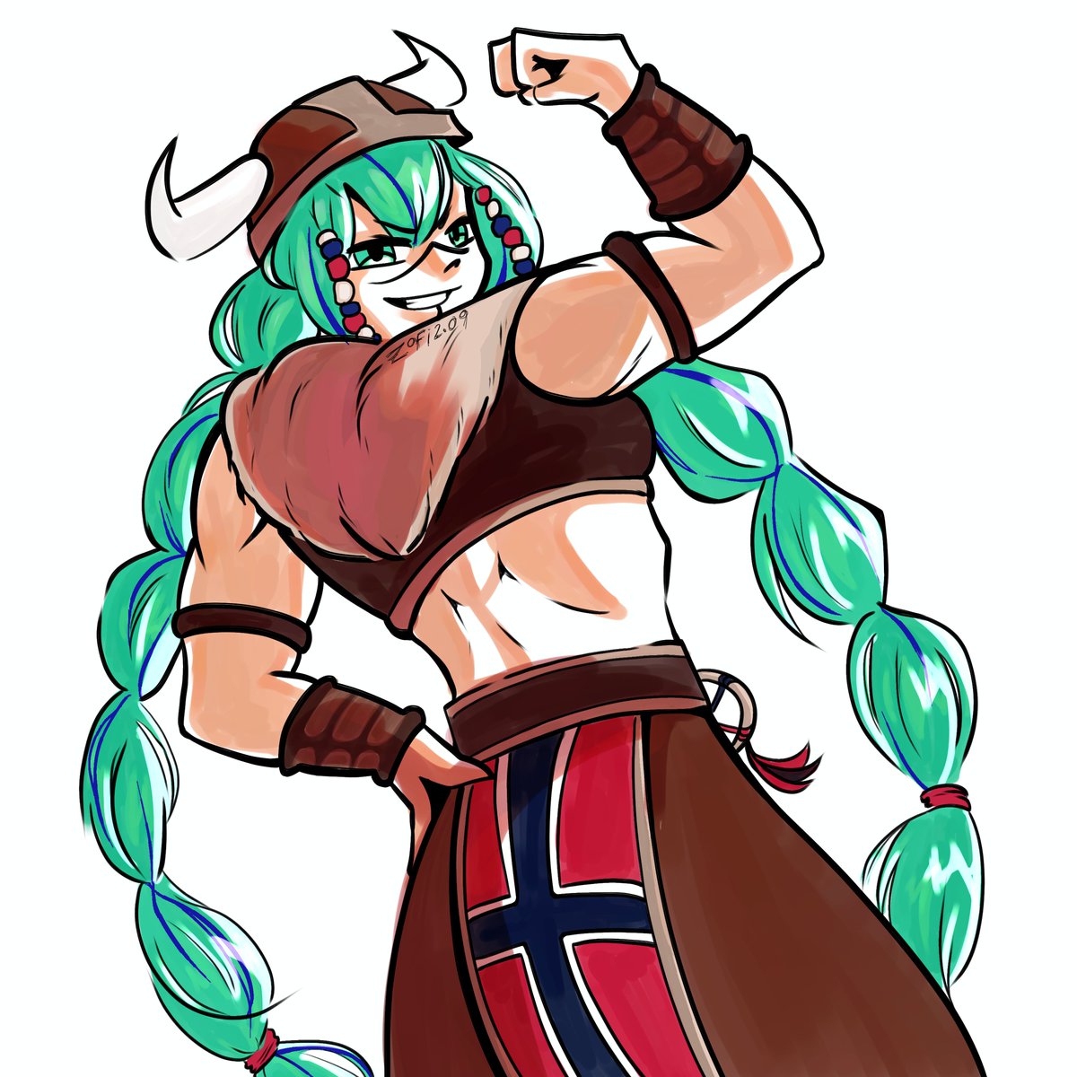 SofiaZambelli2's tweet photo. Norwegian Miku 😝🇧🇻🇧🇻 https://t.co/9XOYwB24Ri