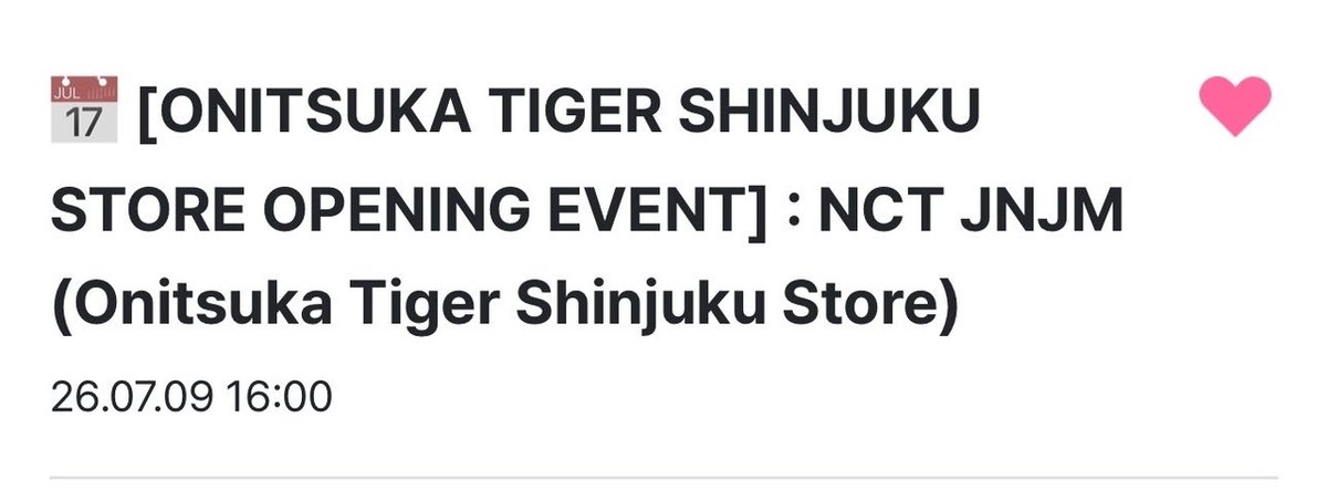 JNJMEnt's tweet photo. sudah masuk official schedule ✨ eventnya besok 💕 -jnjm https://t.co/25LPU3Dahn