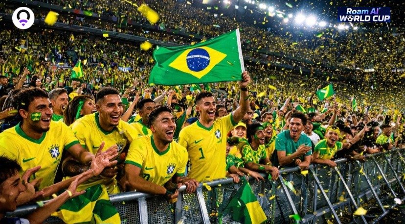 profimadu's tweet photo. @weroamxyz From the streets of Rio to stadiums worldwide, they bring an unstoppable wall of sound fueled by samba drums, non-stop chanting, and pure energy.
Referral code: 72156963 https://t.co/nPRmdLZD0O