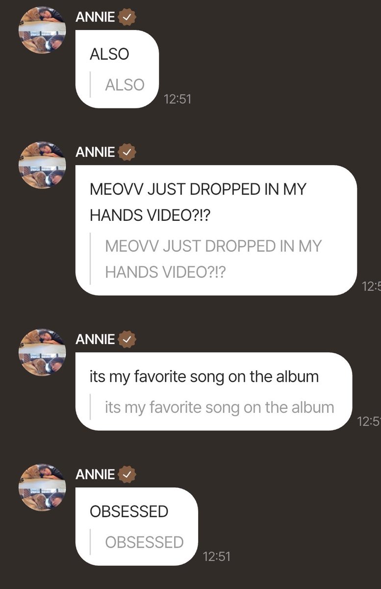 imnotgawon's tweet photo. ANNIE IS JUST LIKE US 😭 https://t.co/o84DiGIvFi