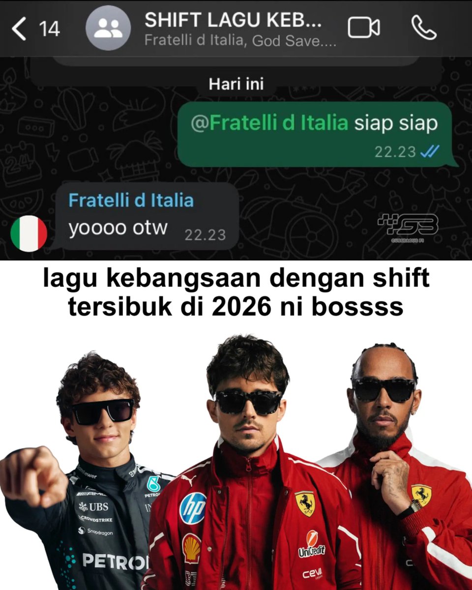gussbagus_f1's tweet photo. 7 kali diputar dalam 9 balapan🥶🥱🔥🔥🔥
Demi hemat ruang kabarnya panitia f1 sudah menghapus file wilhelmus https://t.co/QCTdEW1myR