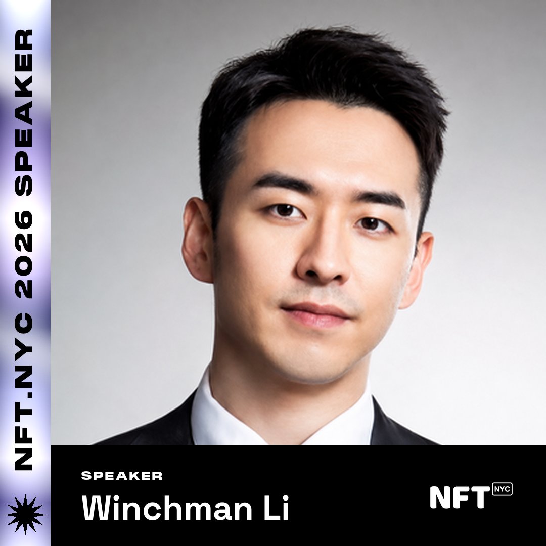 NFT_NYC's tweet photo. SPEAKER SPOTLIGHT

@Plus_Ultra_715  Winchman Li, CEO of Renaiss Collectibles, building NFT/RWA liquidity infrastructure for real-world collectibles. 

Speaking on Building Trust for Tokenized Collectibles at https://t.co/1IrDLHe1py Sept 1-3.

https://t.co/PzrWSp4GLy https://t.co/umqDU2GGQ2