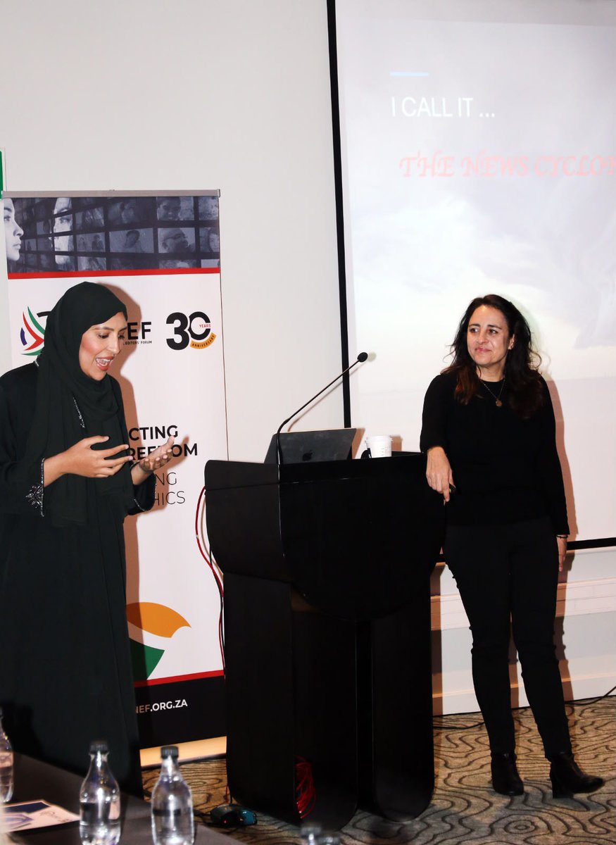 SAEditorsForum's tweet photo. A successful two days in Cape Town!

SANEF has concluded two fully subscribed workshops on journalist wellness, resilience and trauma, facilitated by SANEF Chairperson Katy Katopodis and Award Winning Journalist, Qaanitah Hunter. https://t.co/nYKzYMQpFE